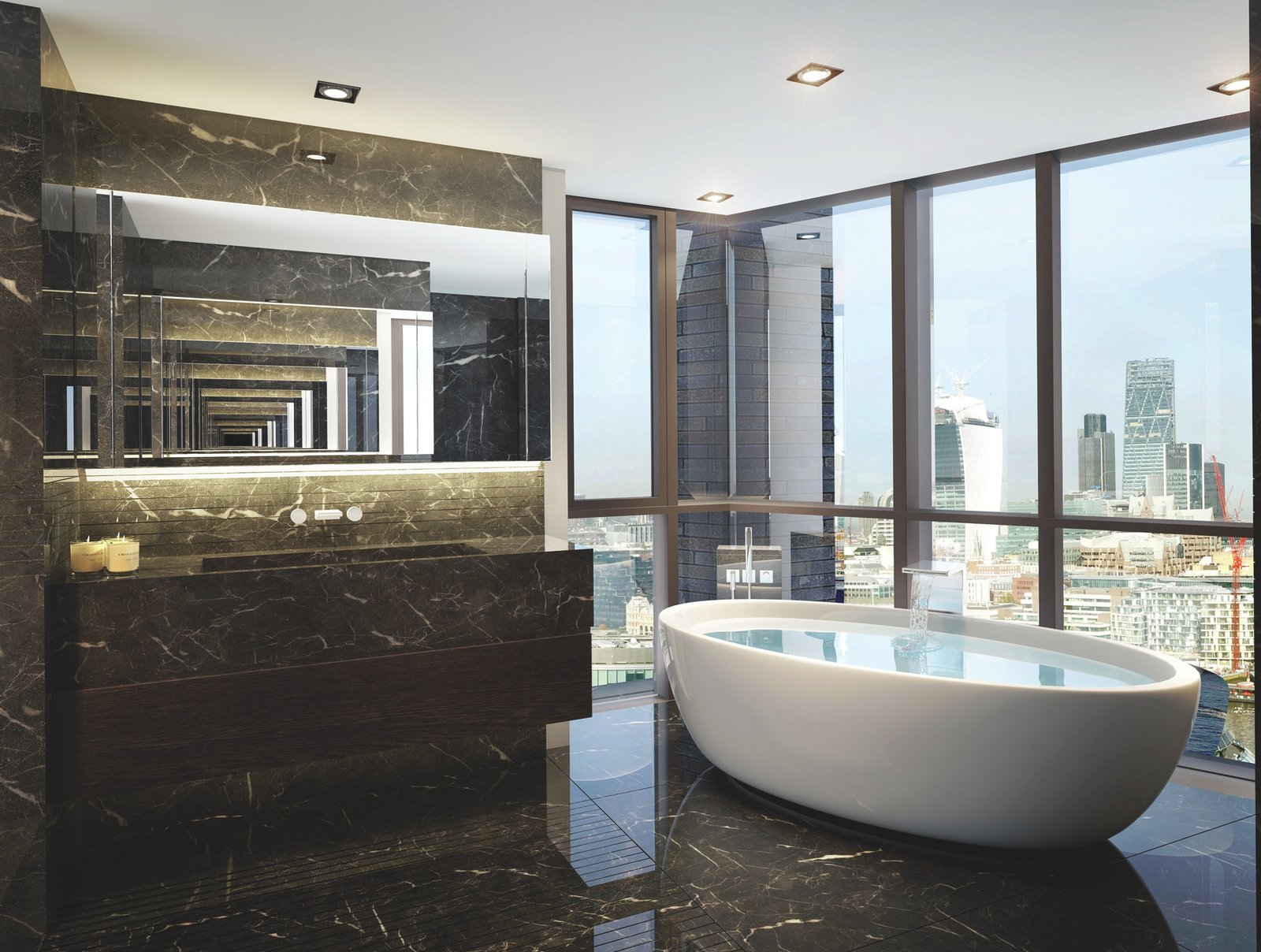 CGI of Triplex Bathroom